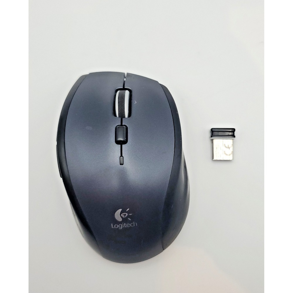 Logitech M705 Wireless Laser Mouse & USB Receiver - WORKING